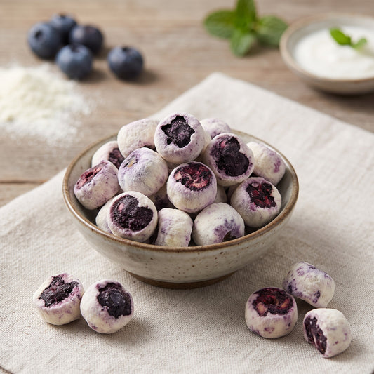 Blueberry with yogurt and milk powder for Kids (12 months+)