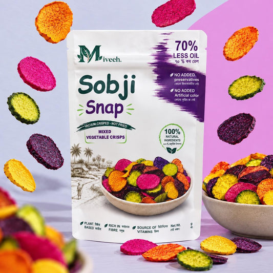 Sobji Snap – Crispy Vegetable Snack - 30 & 40 Grams